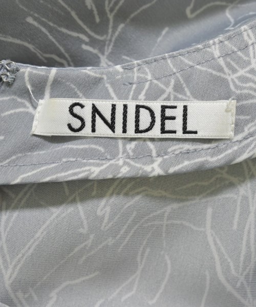 SNIDEL（スナイデル）ワンピース 青 サイズ:0(S位) レディース/2200648482062