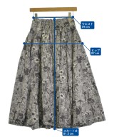 SNIDEL（スナイデル）ロング・マキシ丈スカート グレー サイズ:0(XS位) レディース/2200653549057