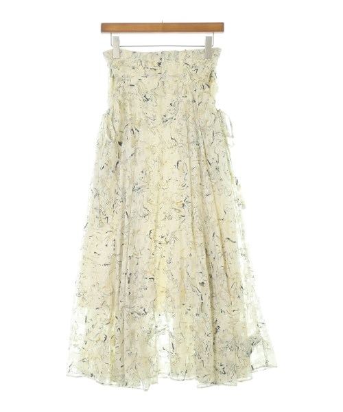 SNIDEL(スナイデル)ロング・マキシ丈スカート 白 サイズ:1(M位)/2200657940065