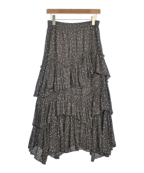 SNIDEL（スナイデル）ロング・マキシ丈スカート 茶 サイズ:1(M位) レディース/2200660443072