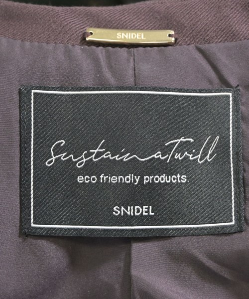 SNIDEL（スナイデル）テーラードジャケット 茶 サイズ:0(S位) レディース/2200655811039