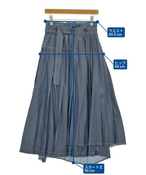 SNIDEL（スナイデル）ロング・マキシ丈スカート 青 サイズ:1(M位) レディース/2200656891023