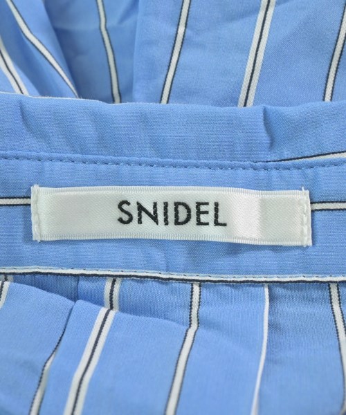 SNIDEL（スナイデル）シャツワンピース 青 サイズ:0(S位) レディース/2200661573082