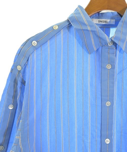 SNIDEL（スナイデル）シャツワンピース 青 サイズ:0(S位) レディース/2200661573082
