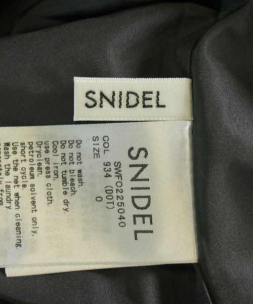 SNIDEL（スナイデル）ワンピース 黒 サイズ:0(S位) レディース/2200661573143