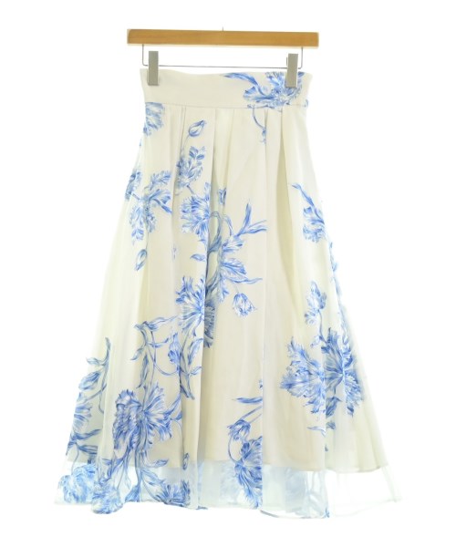 SNIDEL(スナイデル)ロング・マキシ丈スカート 白 サイズ:0(S位)/2200661573228