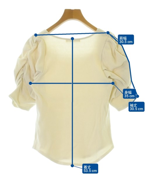 SNIDEL（スナイデル）Tシャツ・カットソー 白 サイズ:F レディース/2200711859012