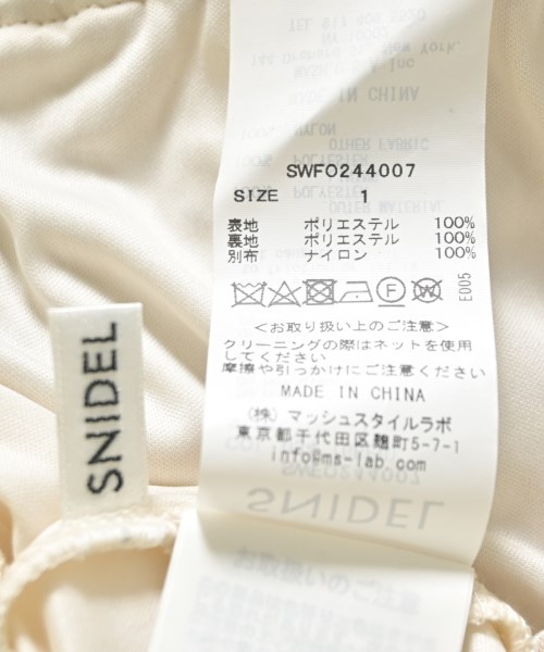 SNIDEL（スナイデル）ワンピース ベージュ サイズ:1(M位) レディース/2200711560130