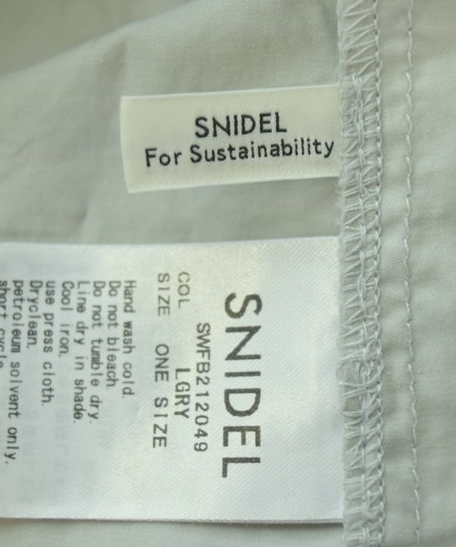 SNIDEL（スナイデル）カジュアルシャツ グレー サイズ:F レディース/2200714150024