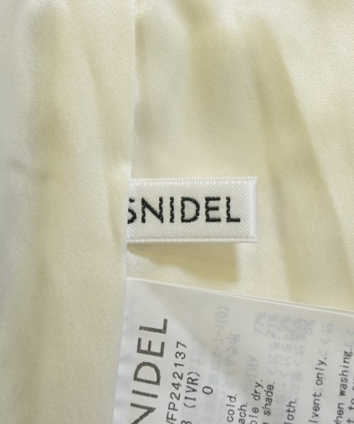 SNIDEL（スナイデル）その他 白 サイズ:0(S位) レディース/2200714618067