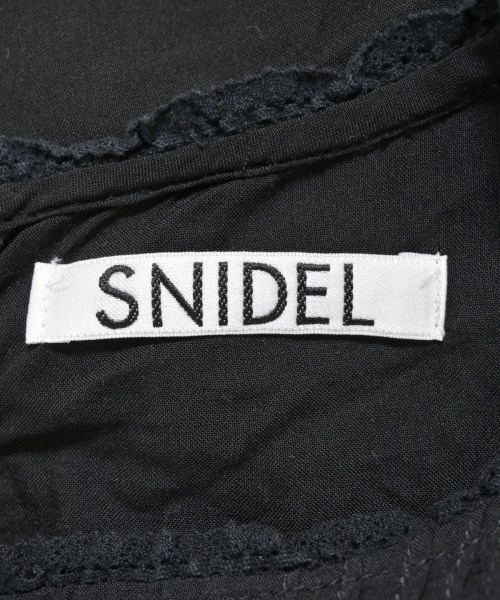SNIDEL（スナイデル）ブラウス 黒 サイズ:F レディース/2200715024041