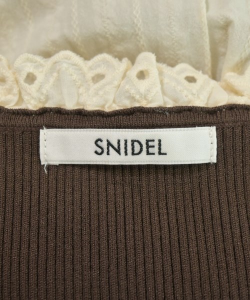 SNIDEL（スナイデル）ワンピース 茶 サイズ:F レディース/2200711781108