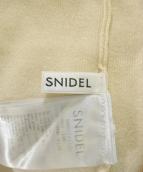 SNIDEL（スナイデル）ベスト/ノースリーブ 白 サイズ:F レディース/2200712376242