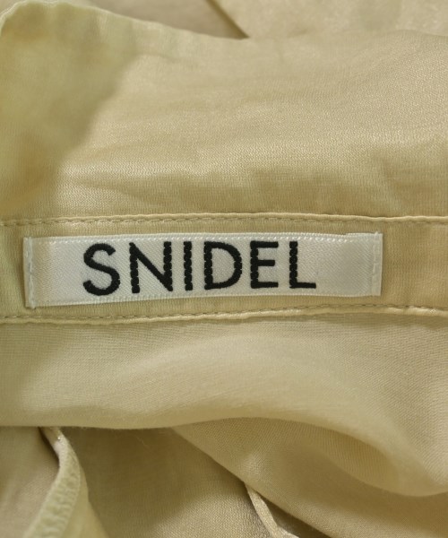 SNIDEL（スナイデル）カジュアルシャツ ベージュ サイズ:F レディース/2200712066181