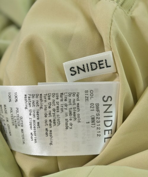 SNIDEL（スナイデル）ロング・マキシ丈スカート 緑 サイズ:1(M位) レディース/2200714810027