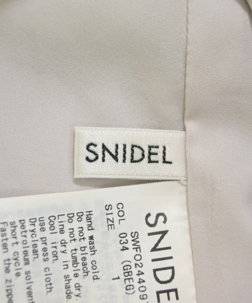 SNIDEL（スナイデル）ワンピース グレー サイズ:1(M位) レディース/2200718471057