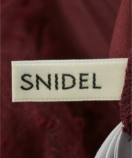 SNIDEL（スナイデル）ひざ丈スカート 赤 サイズ:0(S位) レディース/2200716060352
