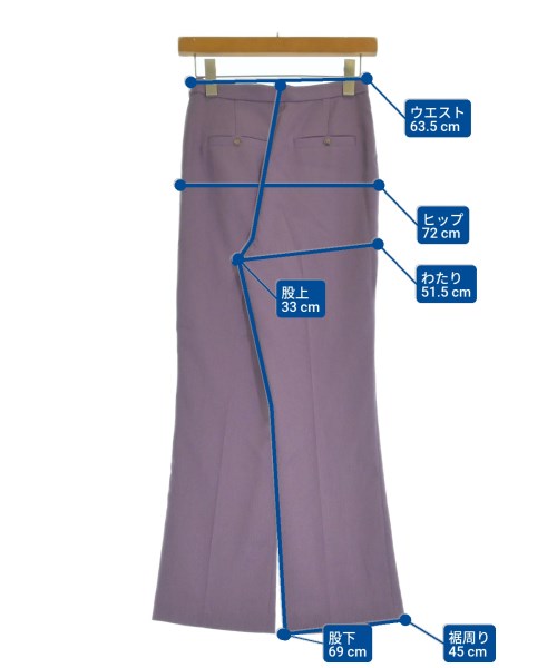 SNIDEL（スナイデル）ロング・マキシ丈スカート 紫 サイズ:0(S位) レディース/2200636376038
