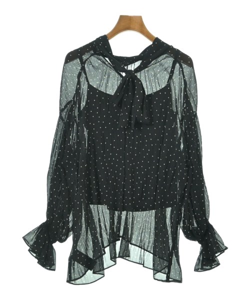 SNIDEL(スナイデル)ブラウス 黒 サイズ:ONE/2200613464079