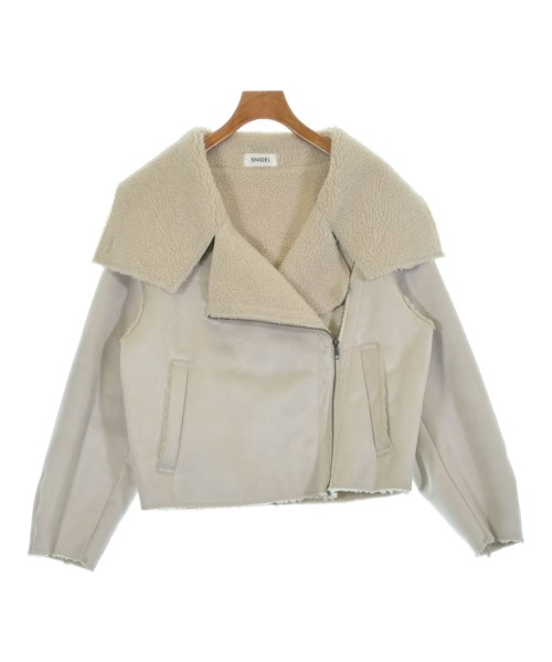 SNIDEL(スナイデル)ライダース 白 サイズ:ONE/2200637685030