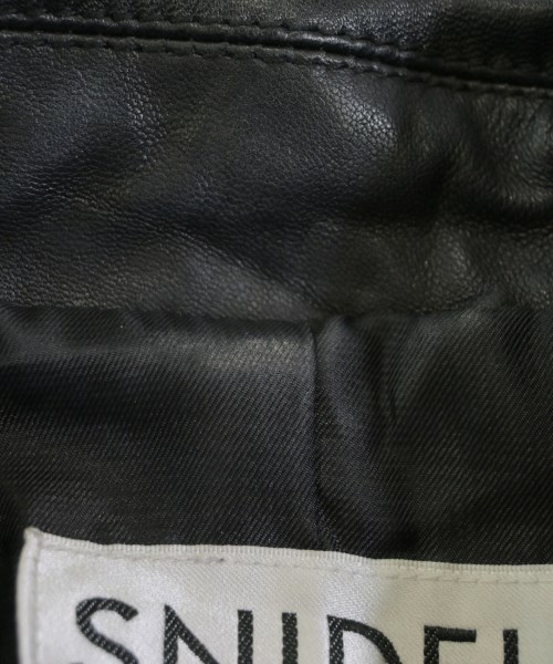 SNIDEL（スナイデル）ライダース 黒 サイズ:0(S位) レディース/2200638413014