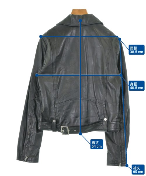 SNIDEL（スナイデル）ライダース 黒 サイズ:0(S位) レディース/2200638413014