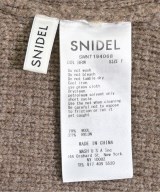 SNIDEL（スナイデル）ベスト 茶 サイズ:F レディース/2200638712025