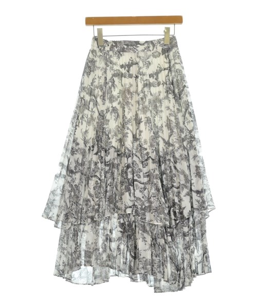 SNIDEL(スナイデル)ロング・マキシ丈スカート 白 サイズ:1(M位)/2200638976045