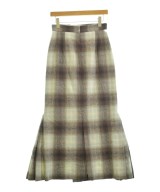 SNIDEL（スナイデル）ロング・マキシ丈スカート 茶 サイズ:1(M位) レディース/2200648309062