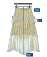 SNIDEL（スナイデル）ロング・マキシ丈スカート 白 サイズ:0(S位) レディース/2200649317035