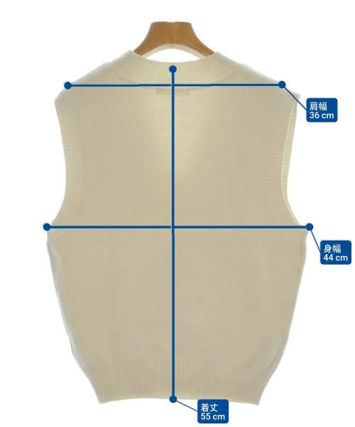 SNIDEL（スナイデル）ベスト 白 サイズ:ONE レディース/2200647046012