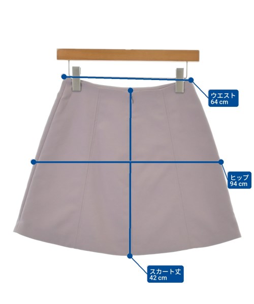 SNIDEL（スナイデル）ミニスカート ピンク サイズ:0(S位) レディース/2200644110020