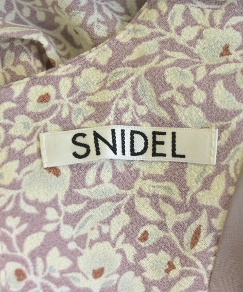 SNIDEL（スナイデル）ワンピース 紫 サイズ:1(M位) レディース/2200644147071