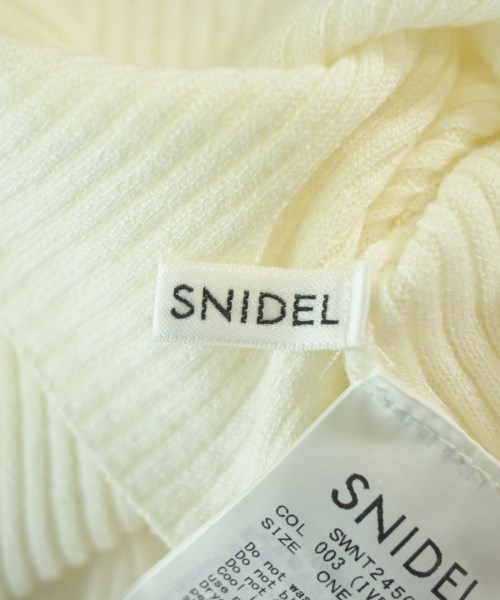 SNIDEL（スナイデル）ニット・セーター 白 サイズ:ONE レディース/2200651945028