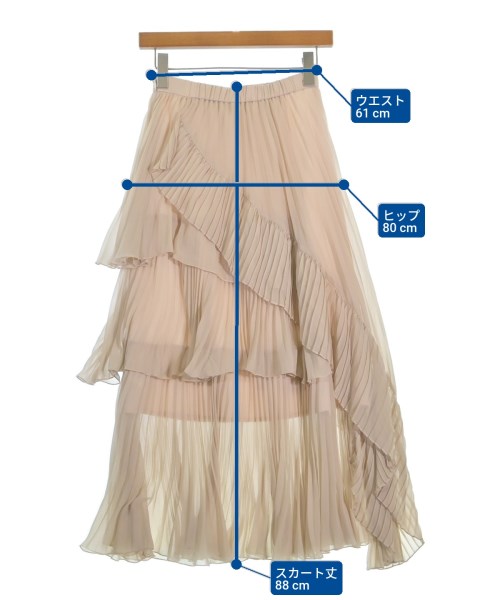 SNIDEL（スナイデル）ロング・マキシ丈スカート ピンク サイズ:0(S位) レディース/2200648600022