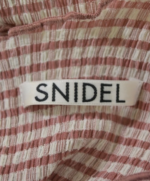 SNIDEL（スナイデル）ワンピース ピンク サイズ:0(S位) レディース/2200648600046