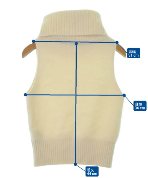 SNIDEL（スナイデル）ベスト 白 サイズ:F レディース/2200653339092