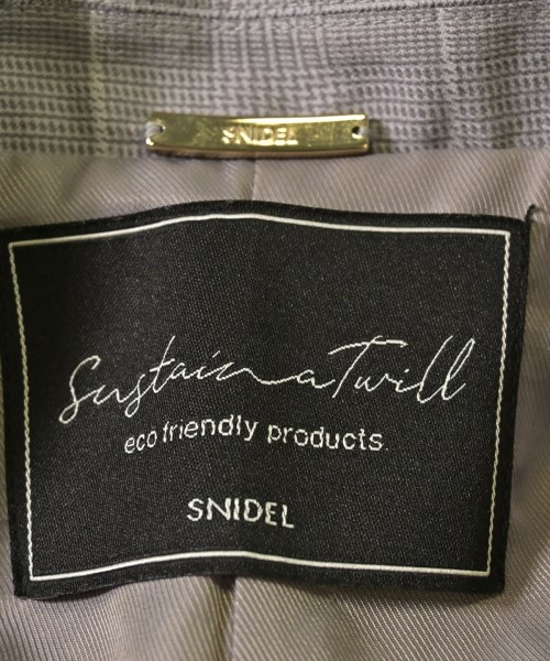 SNIDEL（スナイデル）テーラードジャケット グレー サイズ:1(M位) レディース/2200645918038