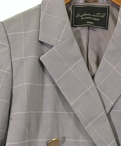 SNIDEL（スナイデル）テーラードジャケット グレー サイズ:1(M位) レディース/2200645918038
