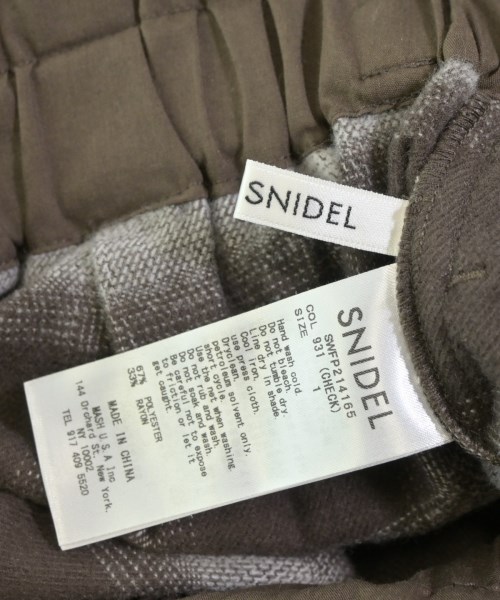 SNIDEL（スナイデル）その他 茶 サイズ:1(M位) レディース/2200651356435