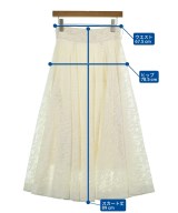 SNIDEL（スナイデル）ロング・マキシ丈スカート 白 サイズ:1(M位) レディース/2200651356442