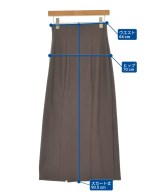 SNIDEL（スナイデル）ロング・マキシ丈スカート 茶 サイズ:0(S位) レディース/2200653535012