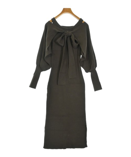 SNIDEL（スナイデル）ワンピース 茶 サイズ:ONE レディース/2200653535043