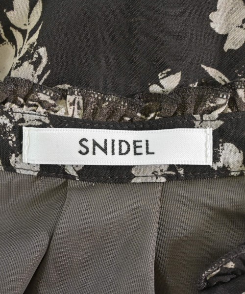 SNIDEL（スナイデル）ワンピース 茶 サイズ:0(S位) レディース/2200701799069