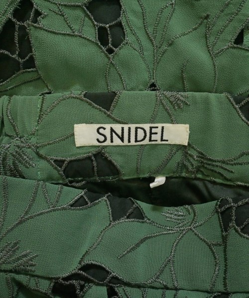 SNIDEL（スナイデル）ロング・マキシ丈スカート 緑 サイズ:1(M位) レディース/2200704317024