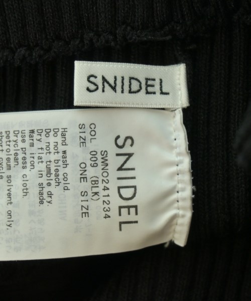 SNIDEL（スナイデル）ロング・マキシ丈スカート 黒 サイズ:F レディース/2200692210031