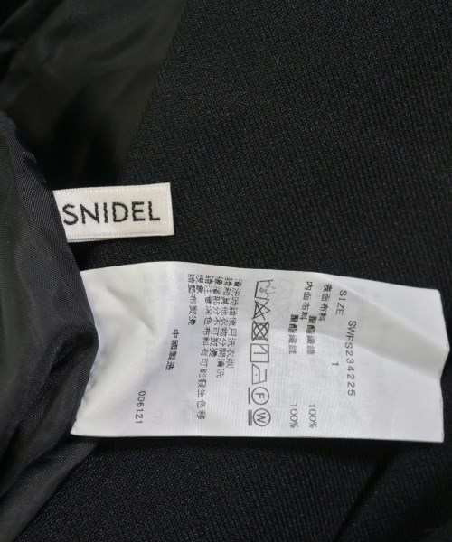 SNIDEL（スナイデル）ロング・マキシ丈スカート 黒 サイズ:1(M位) レディース/2200704229044