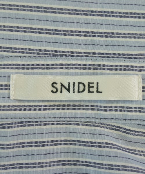 SNIDEL（スナイデル）シャツワンピース 青 サイズ:ONE レディース/2200702957048