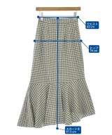 SNIDEL（スナイデル）ロング・マキシ丈スカート 白 サイズ:0(S位) レディース/2200706921021