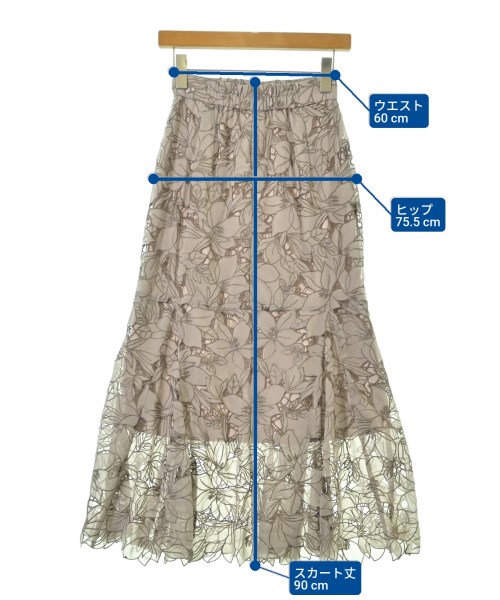 SNIDEL（スナイデル）ロング・マキシ丈スカート ピンク サイズ:0(S位) レディース/2200660212142